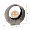 Hoyz - Tischlampe Full Moon - Industrial - Grau Produktbild-Vorschau 4