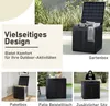 COSTWAY box da giardino 145L, box per cuscini con coperchio Anteprima dell’immagine prodotto 7