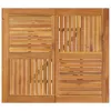 vidaXL Gartentisch 85x85x75 cm Massivholz Akazie Produktbild-Vorschau 4