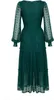 Hell Bunny Langes Kleid Damen Rhianne Dress grün L Produktbild-Vorschau 2