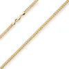 4,7mm Panzerkette oval diamantiert Collier Halskette aus Produktbild-Vorschau 2