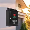 Profirst Briefkasten DaytonaRose schwarz Produktbild-Vorschau 6