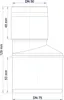 Poloplast POLO-KAL XS, Übergangsrohr, DN 75/50, 1 Stk. Produktbild-Vorschau 3