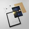 Gerahmtes Poster - Schwarzer Rahmen - Kosmos Planet - 40x50 Produktbild-Vorschau 4