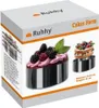 The image shows the packaging of a cake ring, with product images and specifications. Podgląd zdjęcia produktu