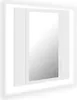 vidaXL LED-Bad-Spiegelschrank Weiß 40x12x45 cm Acryl Produktbild-Vorschau 14