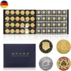 Münzalbum für 240 2-Euro-Münzen, Münzordner mit Seiten, Produktbild-Vorschau 4