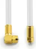 Koaxkabel gewinkelt 90° - F-Stecker gerade 135 dB UHD 4K HD Produktbild-Vorschau 4