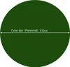 A dark green circular cover with a white line indicating its size. Produktbild-Vorschau