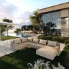 TRADA Gartenecksofa Bahama XL Beige Links 370x175 cm Produktbild-Vorschau 4