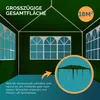 Casaria Gazebo da Giardino 3x6m Protezione UV 18m² Anteprima dell’immagine prodotto 6