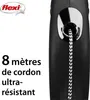 Laisse New Classic M Cord 8 m noire Flexi CL20C8-251-S-20 Voir les images du produit 5