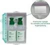 Station de lavage oculaire FLEXEO, y compris 2 x 500 ml de Voir les images du produit 3