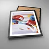 Gerahmtes Poster - Schwarzer Rahmen - Abstraktion modern - Produktbild-Vorschau 3