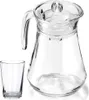 Vilde Glaskaraffe Karaffe Krug aus Glas mit Deckel 1,4 L + Produktbild-Vorschau 5