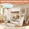 MODFU Etagenbett 90x200 Kinderbett mit Rutsche Produktbild-Vorschau 3