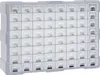 viaczásuvkový organizér vidaXL so 64 zásuvkami 52x16x37,5 Náhľad obrázku produktu 8