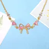 Frauen Armband Bogen Herz Blume Form Zirkonia Einstellbare Produktbild-Vorschau 8