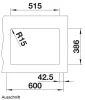 BLANCO SUBLINE 350/150-U, Keramik PuraPlus®, schwarz, Produktbild-Vorschau 11
