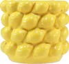 Zitronenvase Gelb Keramik Übertopf Tropisch Ø17cm H15cm Produktbild-Vorschau 3
