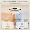 HOMCOM Deckenventilator Leise LED mit Beleuchtung und Produktbild-Vorschau 7