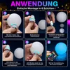 Schwimmende Poolleuchten 4er Set, RGB Poolbeleuchtung mit Produktbild-Vorschau 4