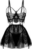 Sinnliches Spitzen-Dessous-Set - Damen - Damenunterwäsche - Produktbild-Vorschau 1