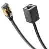 deleyCON 0,5m CAT8.1 RJ45 Verlängerung 40 GBit/s, S/FTP - Produktbild-Vorschau 3