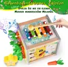 7-in-1 Montessori Aktivitätswürfel aus Holz – Lernspielzeug Produktbild-Vorschau 7