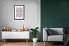 MuchoWow® Gerahmtes Poster Sommer - Rosa - Blau 40x60 cm - Produktbild-Vorschau 6