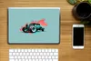 MuchoWow® Laptop Aufkleber Sticker Cover Auto - Oldtimer - Produktbild-Vorschau 2
