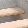 The Living Store Bettgestell mit Kopf- und Fußteil Grau Produktbild-Vorschau 8
