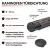 Türdichtung für Fireplace Prag Kaminofen 2,5m, ⌀10mm Produktbild-Vorschau 4