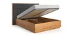 Massivholzbett Dome mit Bettkasten 140x200 cm, Storm 06, Produktbild-Vorschau 5