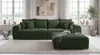 Polsterhocker XXL für Big-Sofa 120x120 cm, Federkern Produktbild-Vorschau 3