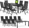 CASARIA® Gartenmöbel Set 8 Stühle mit WPC Tisch 180x80cm Produktbild-Vorschau 1