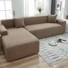(světle hnědý) potah na pohovku ve tvaru L, elastický potah Náhled obrázku produktu 6