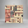 Bilder auf glas - Abstraktion modern - 30x30cm - Glasbilder Produktbild-Vorschau 3