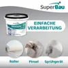 Superbau Dachfarbe Weiß 12kg, Sockelfarbe WASSERDICHT, Produktbild-Vorschau 8