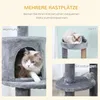 Pawhut PawHut škrabadlo 4-poschodový strom na šplhanie so Náhľad obrázku produktu 4