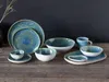CreaTable, 21511, Yuki Grün-blau, Bowl 4-tlg, Steinzeug Produktbild-Vorschau 3