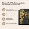 KitchenYeah© Herdabdeckplatte Marmor - Gold - Rose - Muster Produktbild-Vorschau 6
