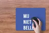 MuchoWow® Mauspad Mousepad Zitate - Sprichwörter - Ruf mich Produktbild-Vorschau 3