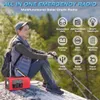 Solar Radio, Kurbelradio mit LED-Beleuchtung, AM/FM Radio Produktbild-Vorschau 6