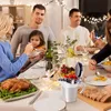 Premium Edelstahl Thermo Sauciere, Soßenkanne mit Produktbild-Vorschau 3