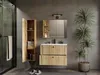 Mobile Sottolavabo Tigo 80 2S Rovere Evoke Fronte Scanalato Anteprima dell’immagine prodotto 3