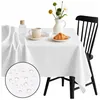 Plammschutz Tischdecke Weiß Elegant Fleckabweisend Waschbar Produktbild-Vorschau 1