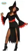 costume lungo da strega sexy per donne di taglia M - L, Anteprima dell’immagine prodotto 7