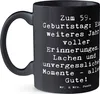 Mr. & Mrs. Panda Tasse Spruch 59. Geburtstag - Schwarz - Produktbild-Vorschau 2