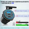 12V Auto Dual USB C Steckdose 3.0 QC PD Einbau Buchse Produktbild-Vorschau 2
